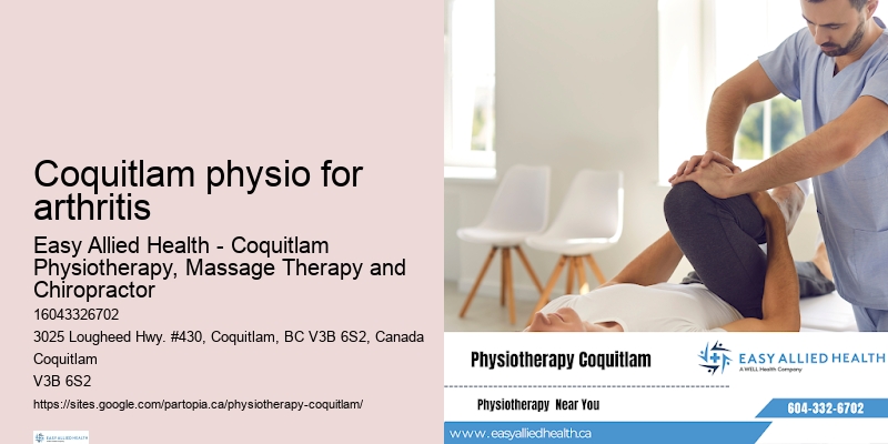 Coquitlam physio for arthritis physiotherapy modalities