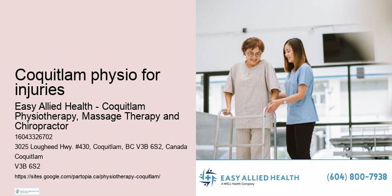 Premier physiotherapy practice Coquitlam physio for injuries