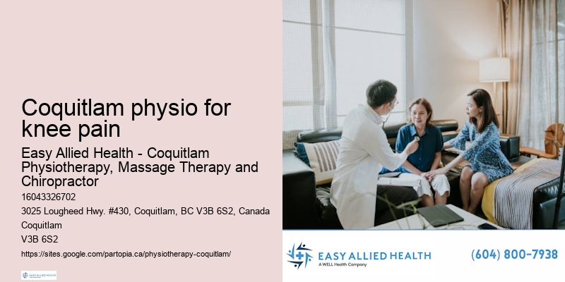 Coquitlam physio for knee pain physiotherapy reviews
