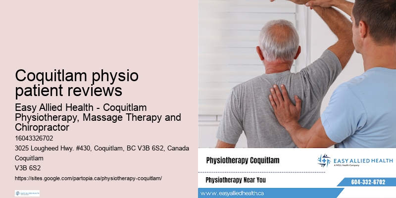 Specialized back pain therapy Coquitlam physio patient reviews