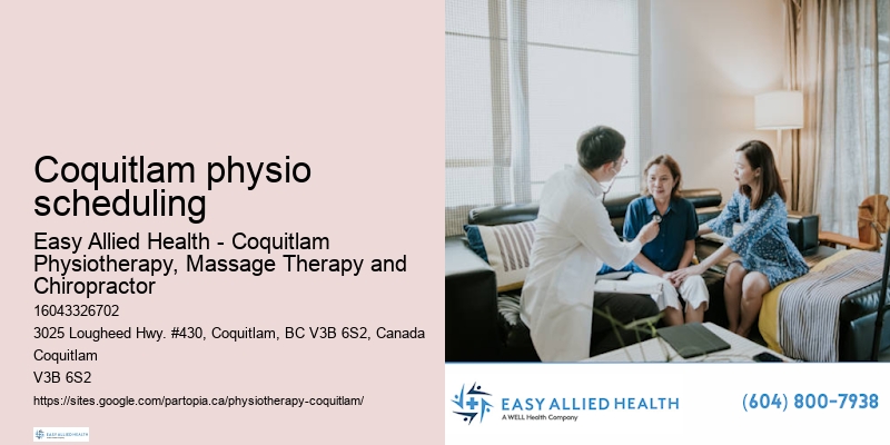 Coquitlam physio scheduling physiotherapy for motor skills development