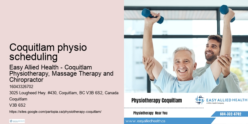 Exceptional Coquitlam physio scheduling physiotherapy solutions