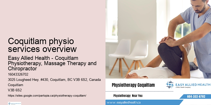 Advanced physiotherapy Coquitlam physio services overview