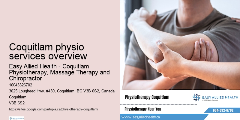 Coquitlam physio services overview physio recovery