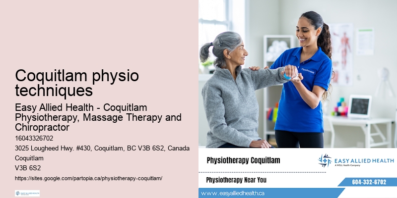 Physiotherapy for elderly Coquitlam physio techniques