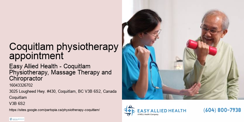 Coquitlam physiotherapy appointment physiotherapy for muscle injuries