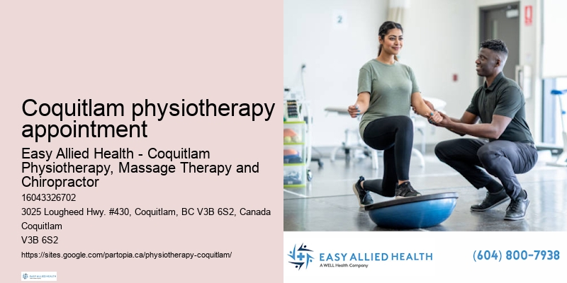 Affordable physiotherapy options Coquitlam physiotherapy appointment