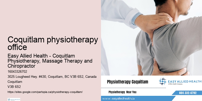 Affordable physiotherapy Coquitlam physiotherapy office