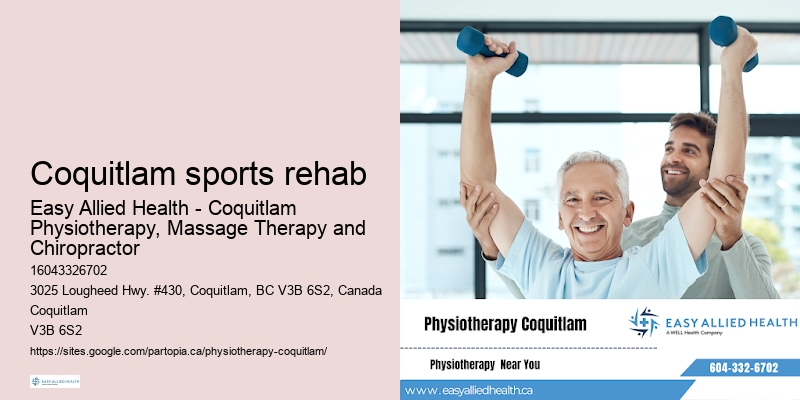 Coquitlam sports rehab physio scheduling