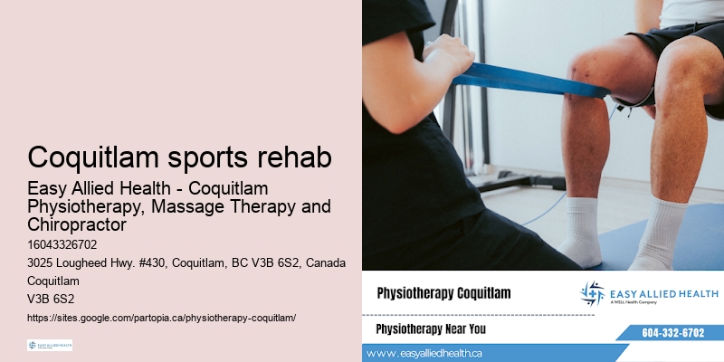 Premium Coquitlam sports rehab physiotherapy services
