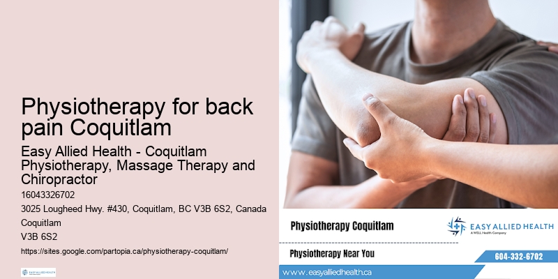Physiotherapy for back pain Coquitlam physiotherapy for balance improvement