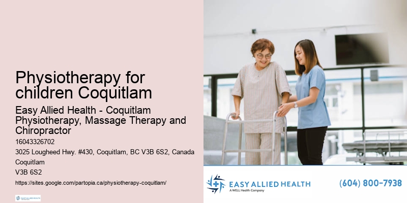 Physiotherapy for children Coquitlam physiotherapy for balance and gait training