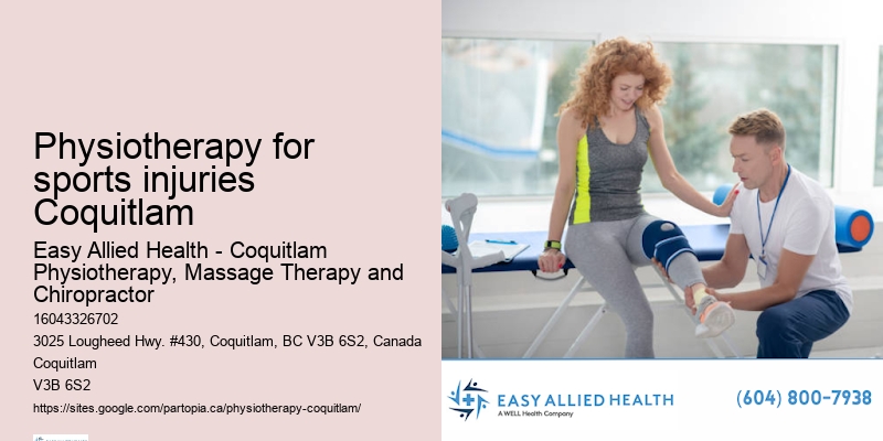Physiotherapy and rehabilitation Physiotherapy for sports injuries Coquitlam