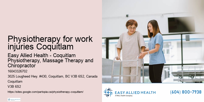 Experienced Physiotherapy for work injuries Coquitlam physiotherapy experts
