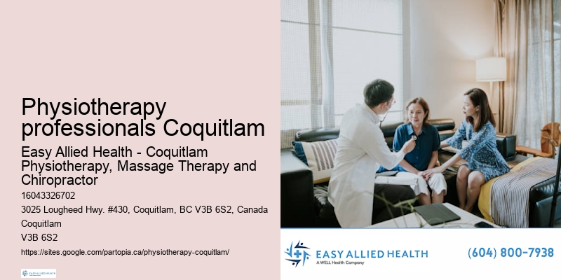 Physiotherapy professionals Coquitlam physiotherapy for workplace injuries