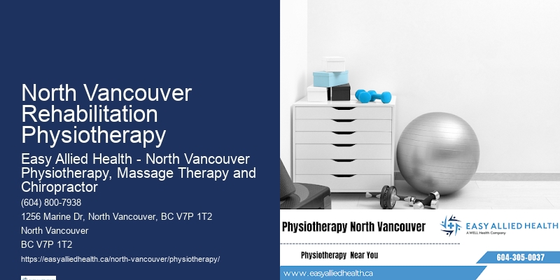 Physiotherapy Health Tips North Vancouver Rehabilitation Physiotherapy