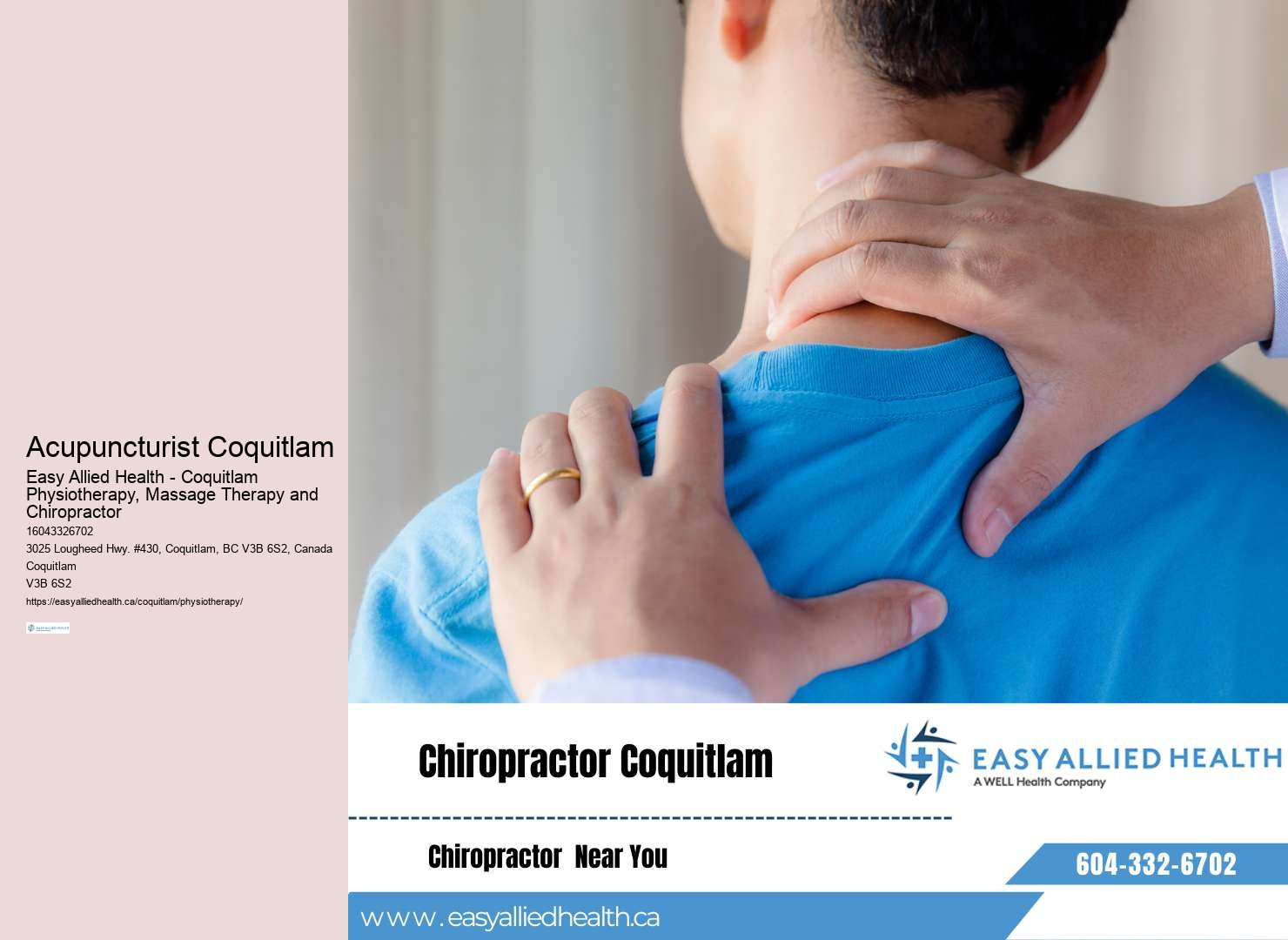 Coquitlam Physiotherapy for Balance Disorders