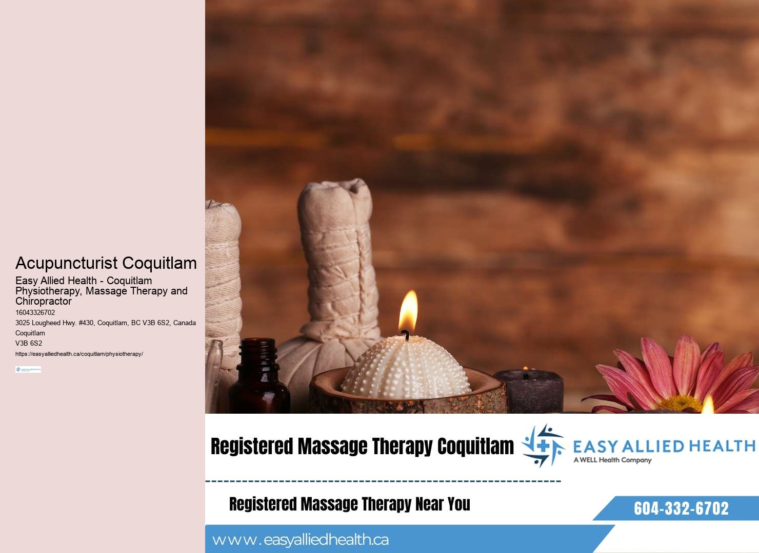 Personalized rehab Coquitlam