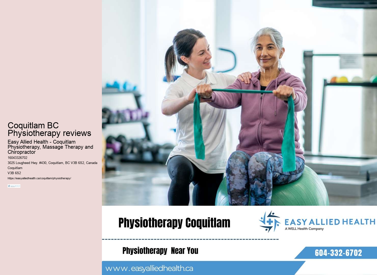 Physiotherapy for Brain Injury Coquitlam