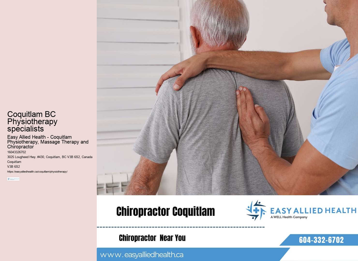 Coquitlam Physiotherapy for Hand Pain