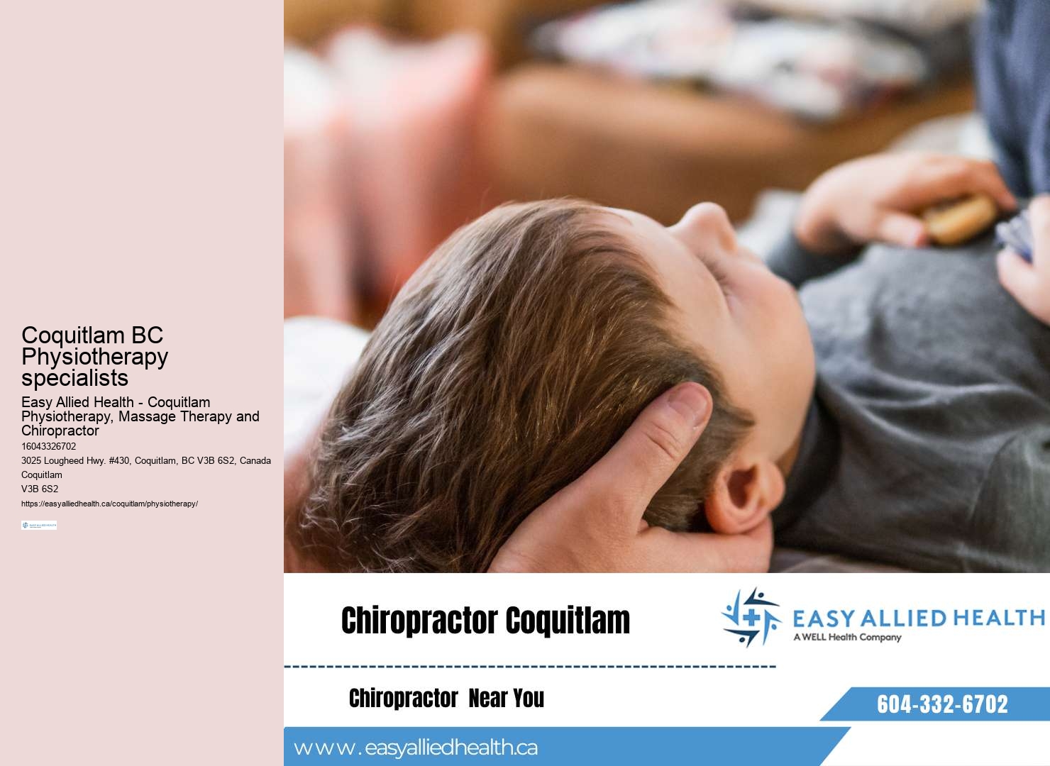 Pediatric Physiotherapy Programs in Coquitlam