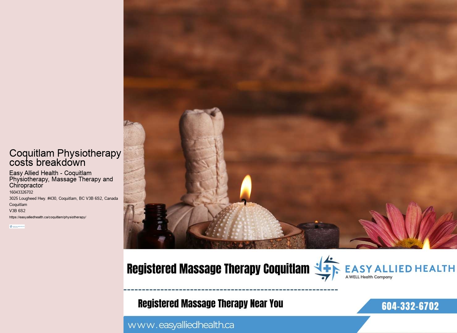 Effective pain management solutions Coquitlam