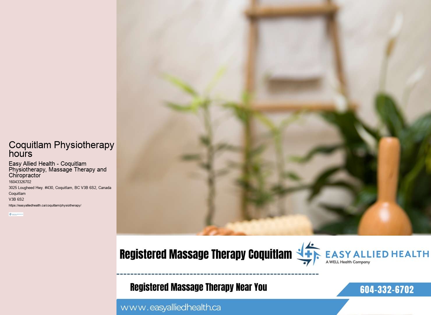 Effective movement therapy sessions Coquitlam