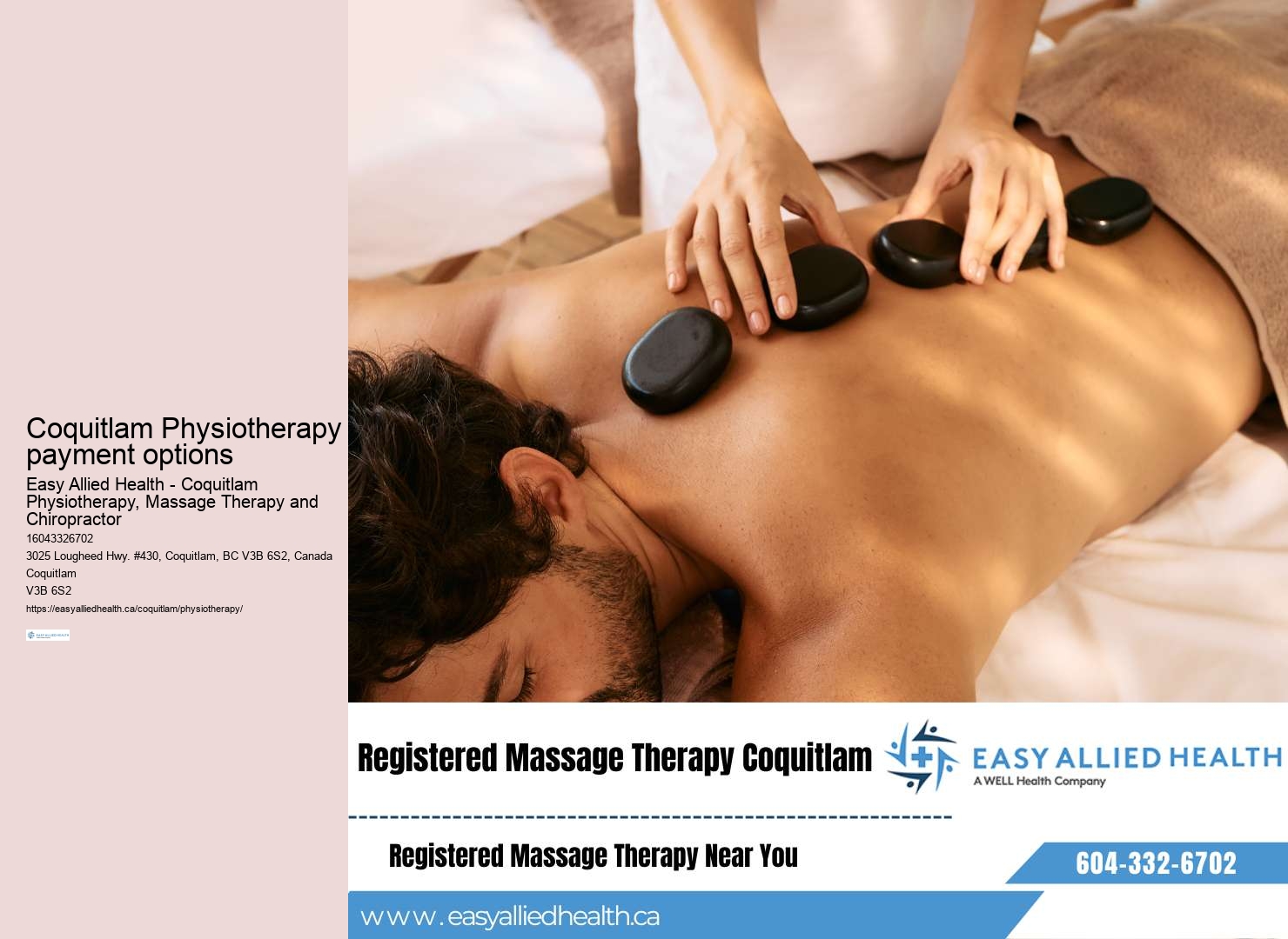 Coquitlam Physiotherapy Services