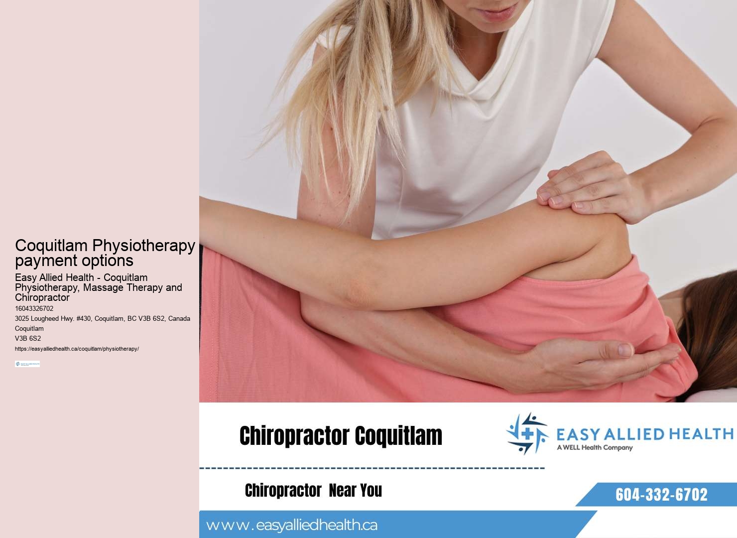 Coquitlam Physiotherapy for Sports Injuries