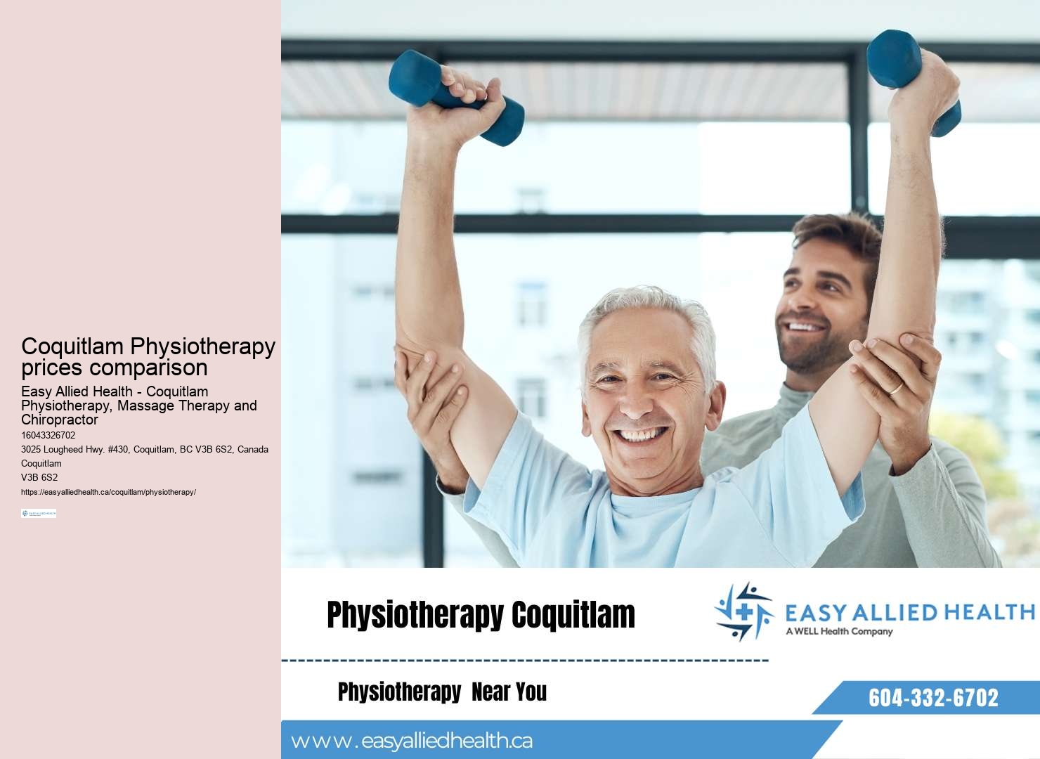 Coquitlam mobility rehabilitation