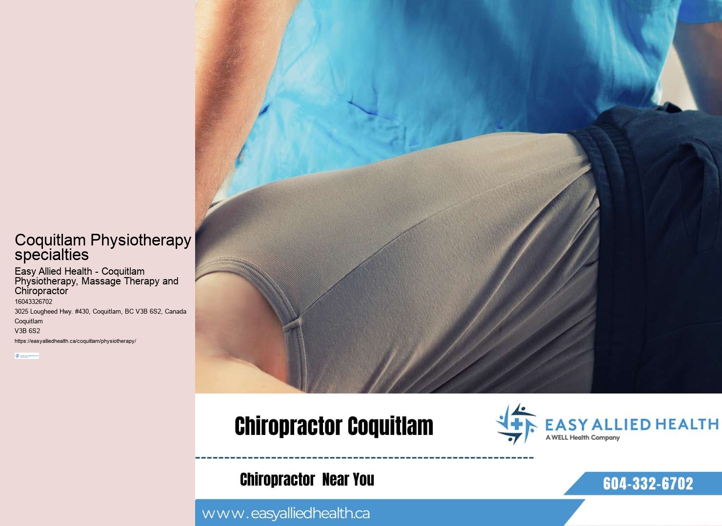 Chronic pain management Coquitlam