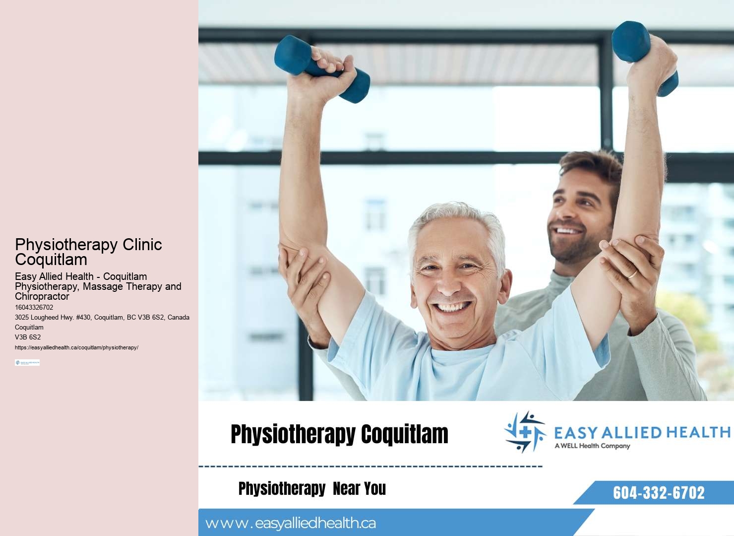 Coquitlam Geriatric Rehabilitation Therapy
