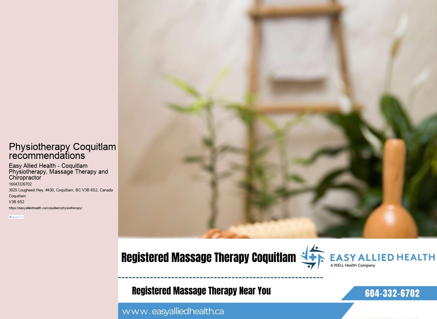 Coquitlam Rehabilitation Specialists