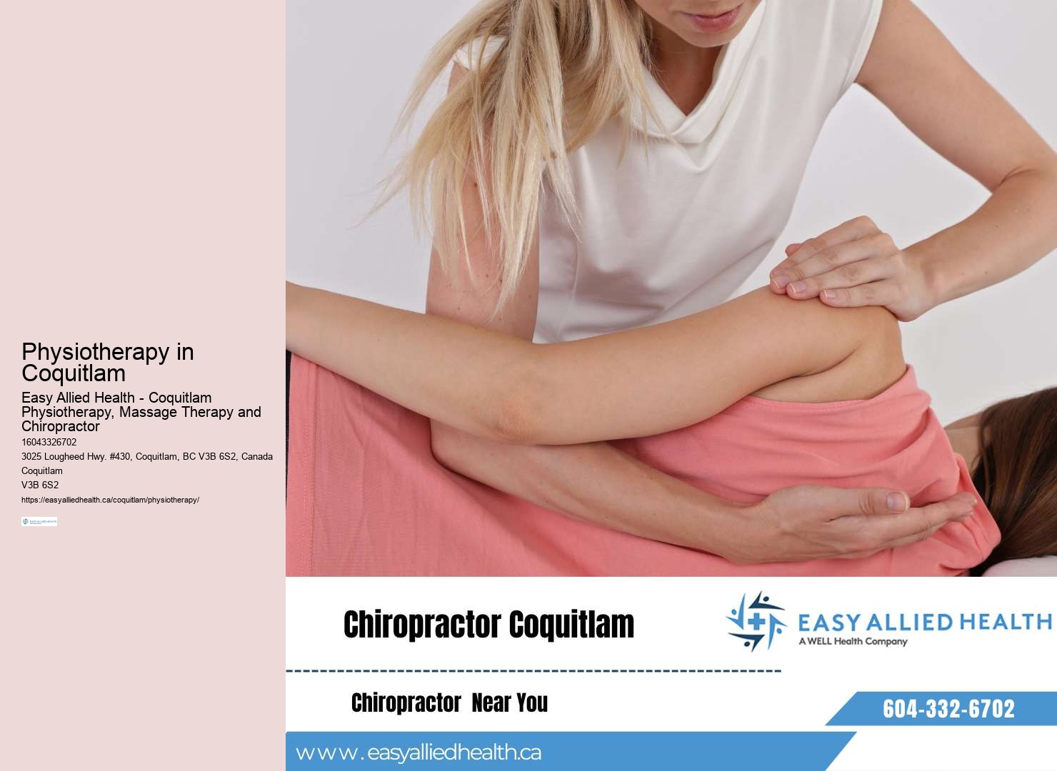 Coquitlam post-surgery rehab