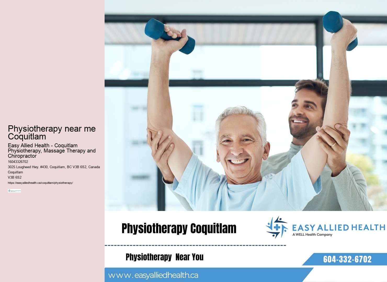 Coquitlam joint rehabilitation