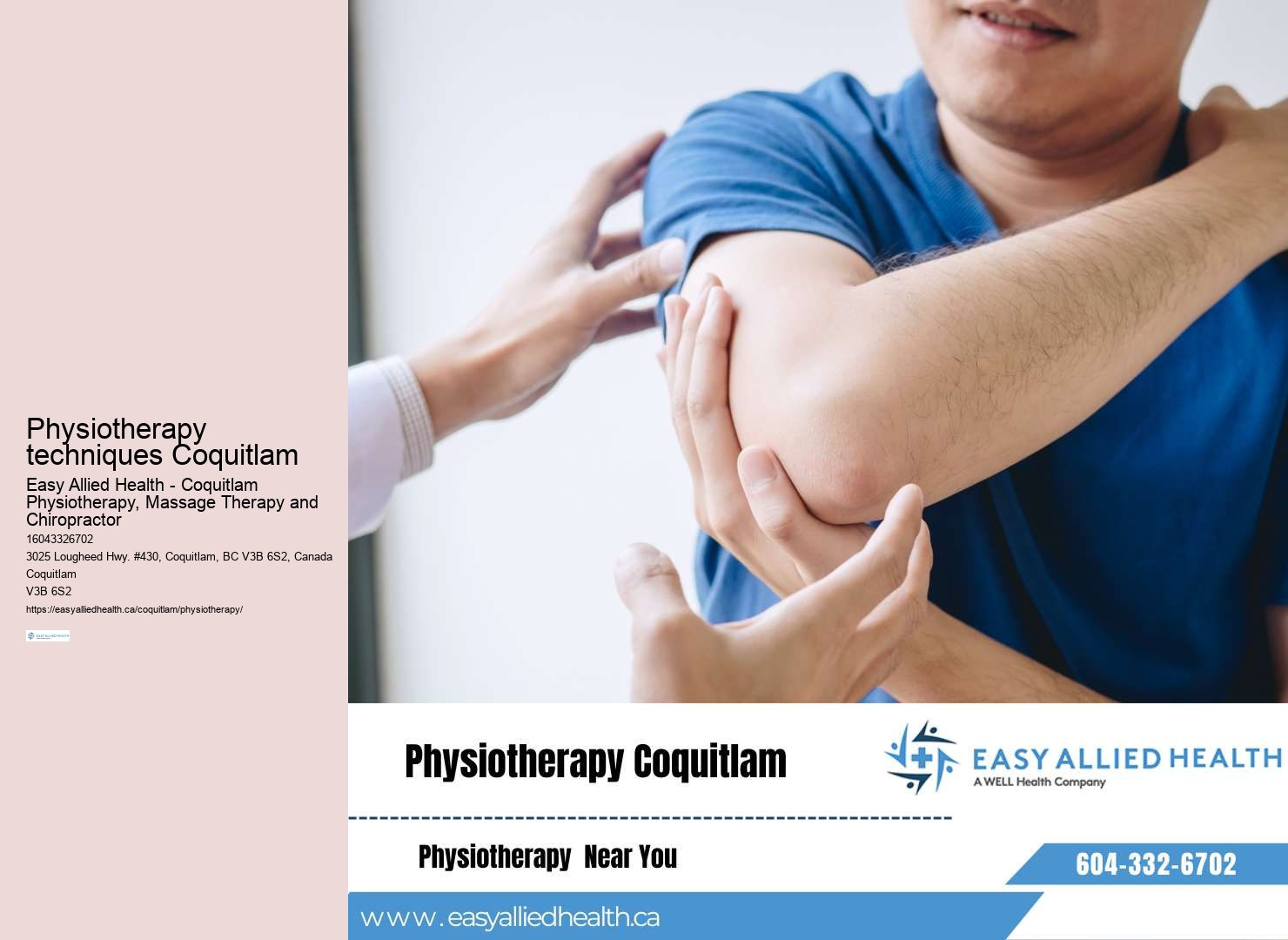Coquitlam Manual Therapy Services