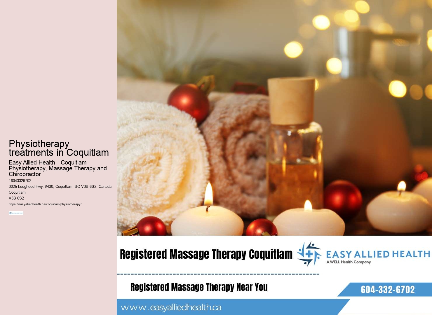 Therapeutic Massage Services Coquitlam