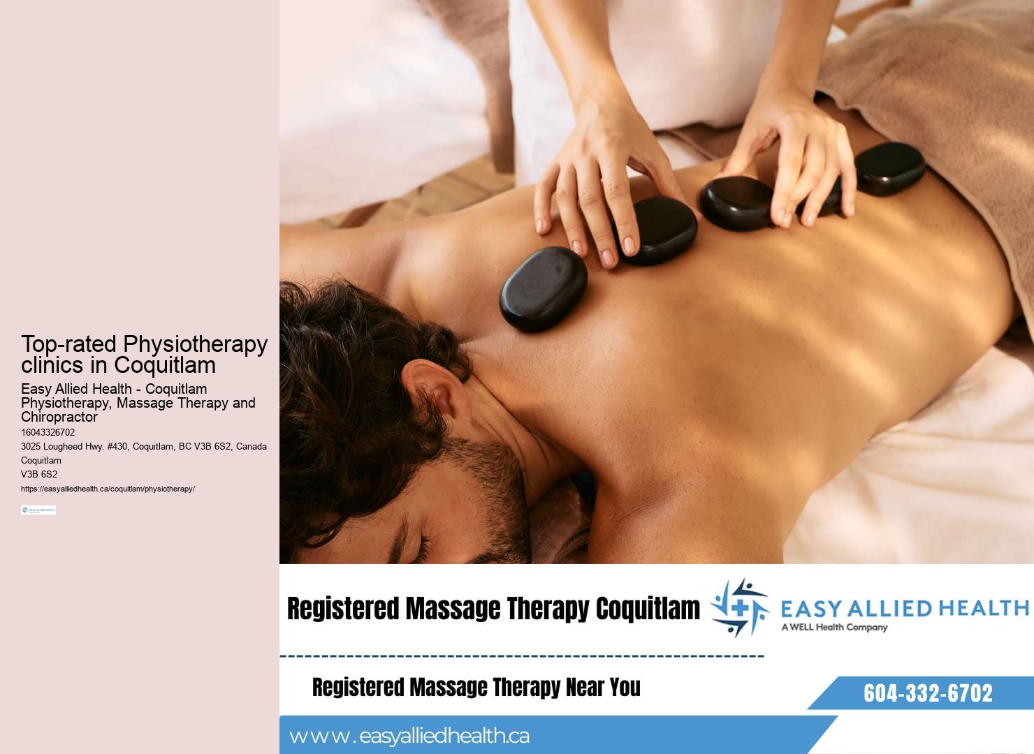 Physiotherapy Rates Coquitlam