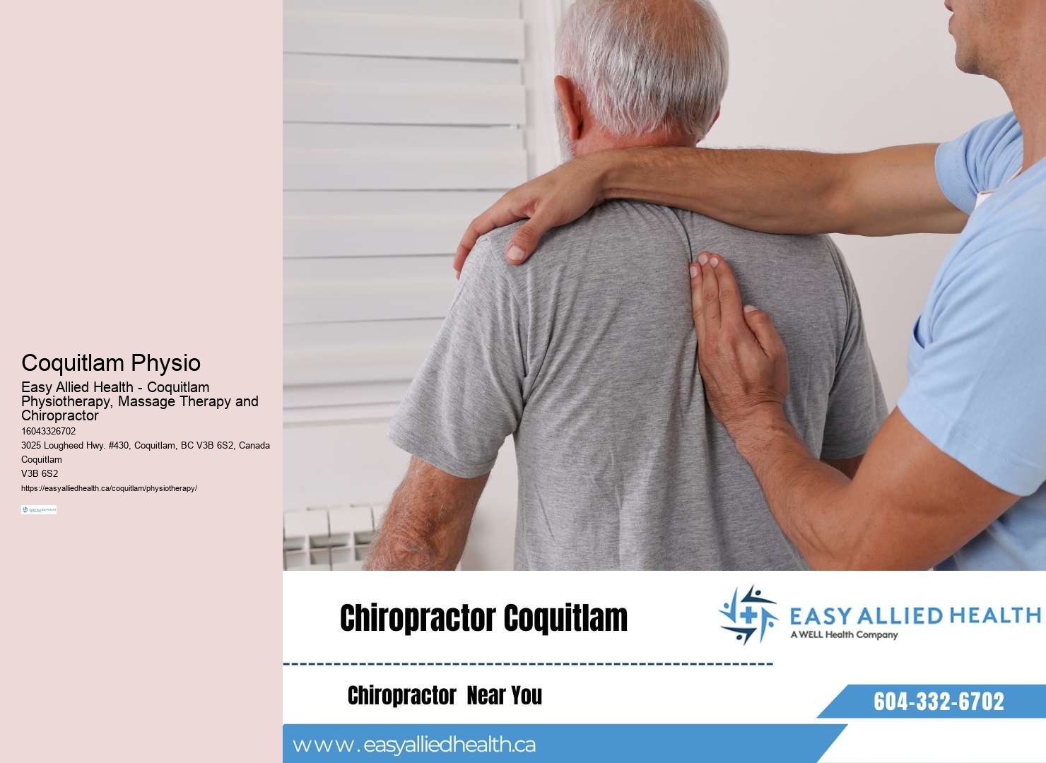 Tailored sports injury recovery Coquitlam BC