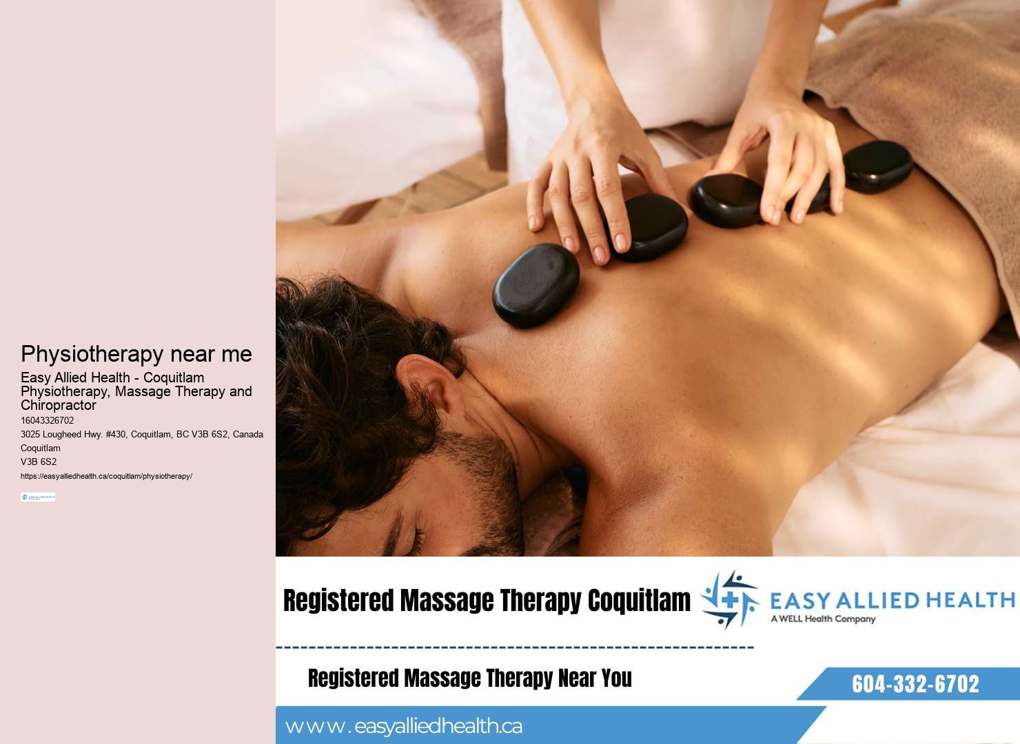Trusted injury rehab center Coquitlam