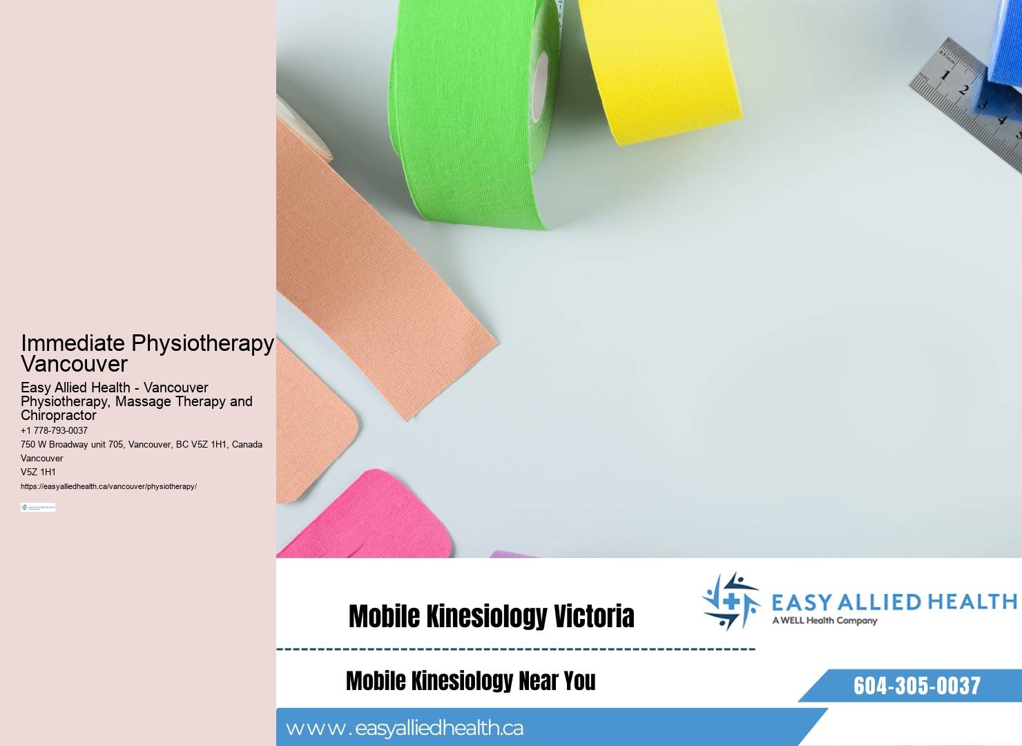 Vancouver Physiotherapy Tips