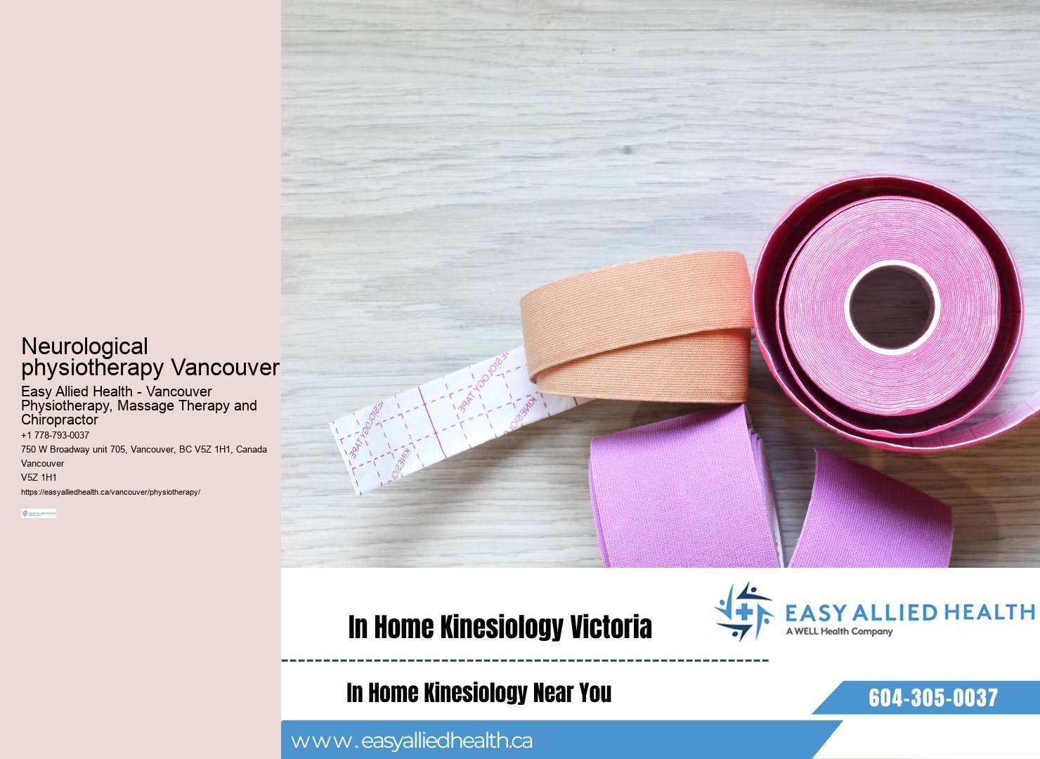 Vancouver physiotherapy reviews