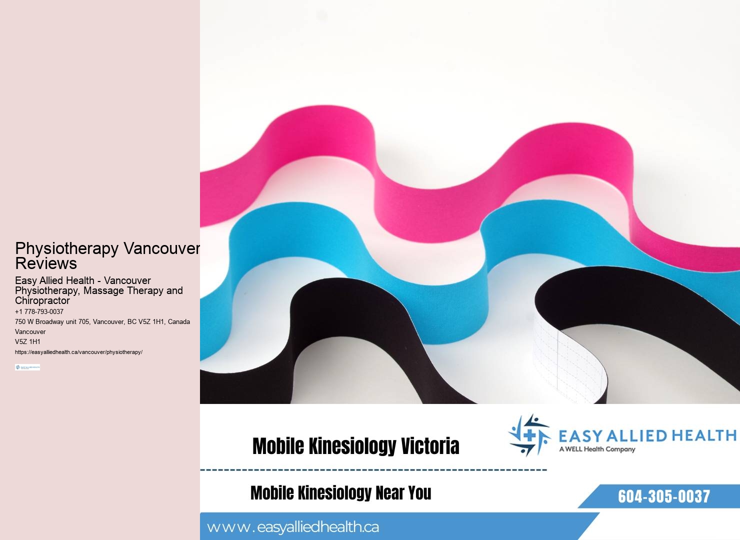 Vancouver physio exercises