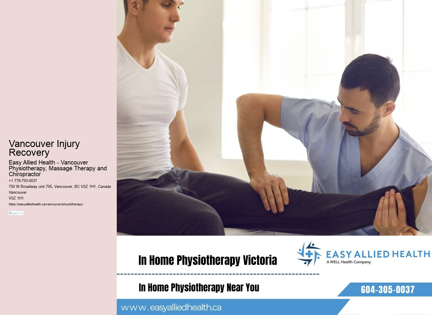 Vancouver physiotherapy for lymphatic issues
