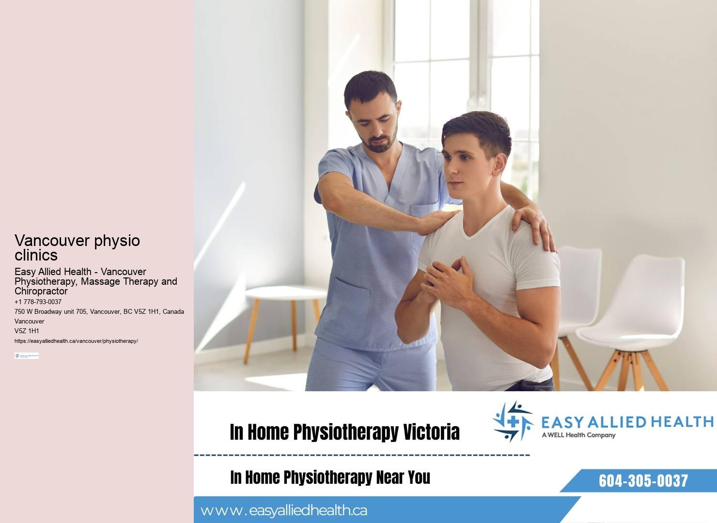 Convenient Physiotherapy Vancouver