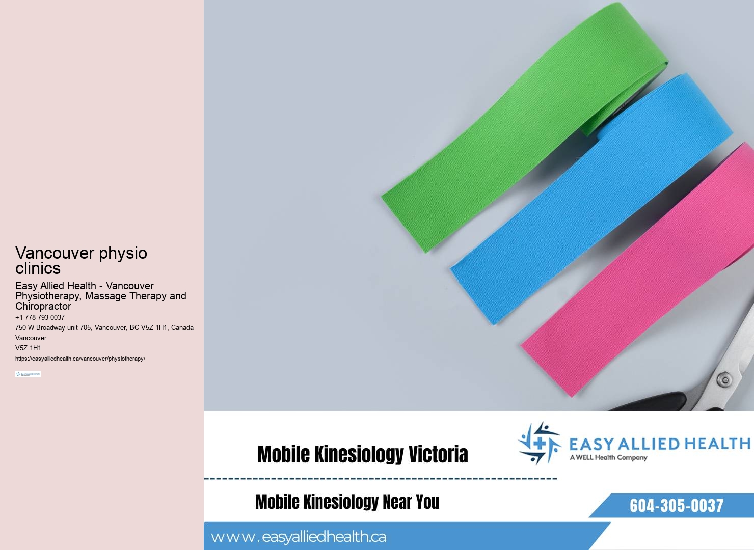Vancouver Physiotherapy Vouchers