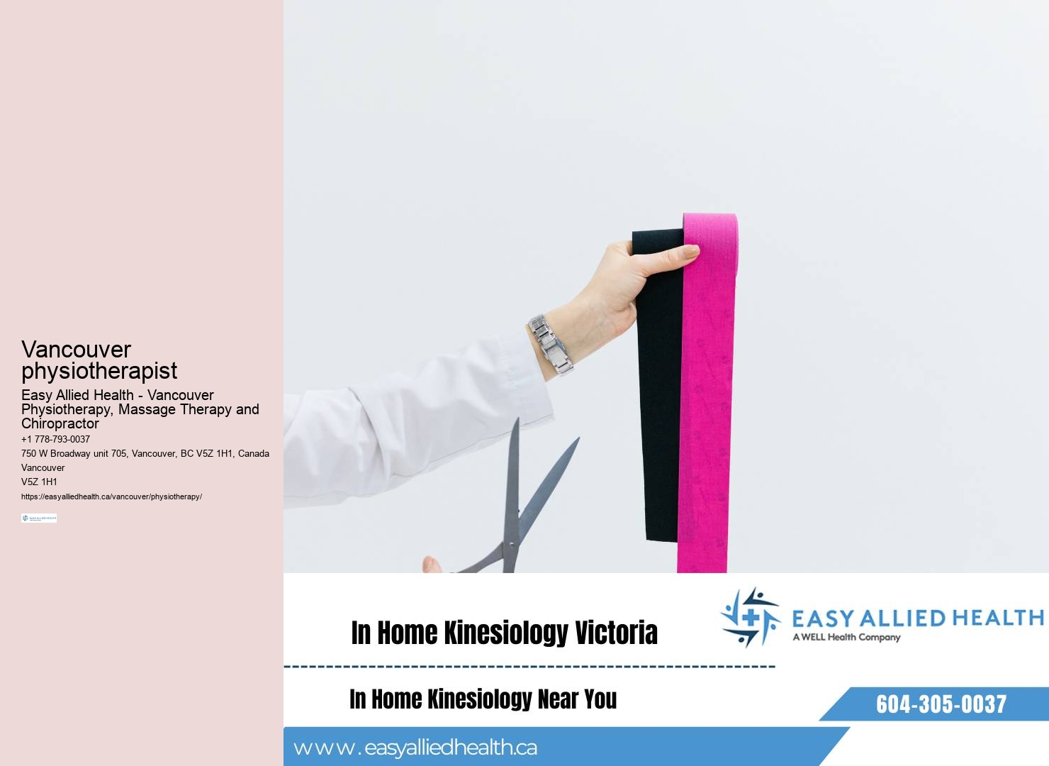 Vancouver physiotherapy for vertigo
