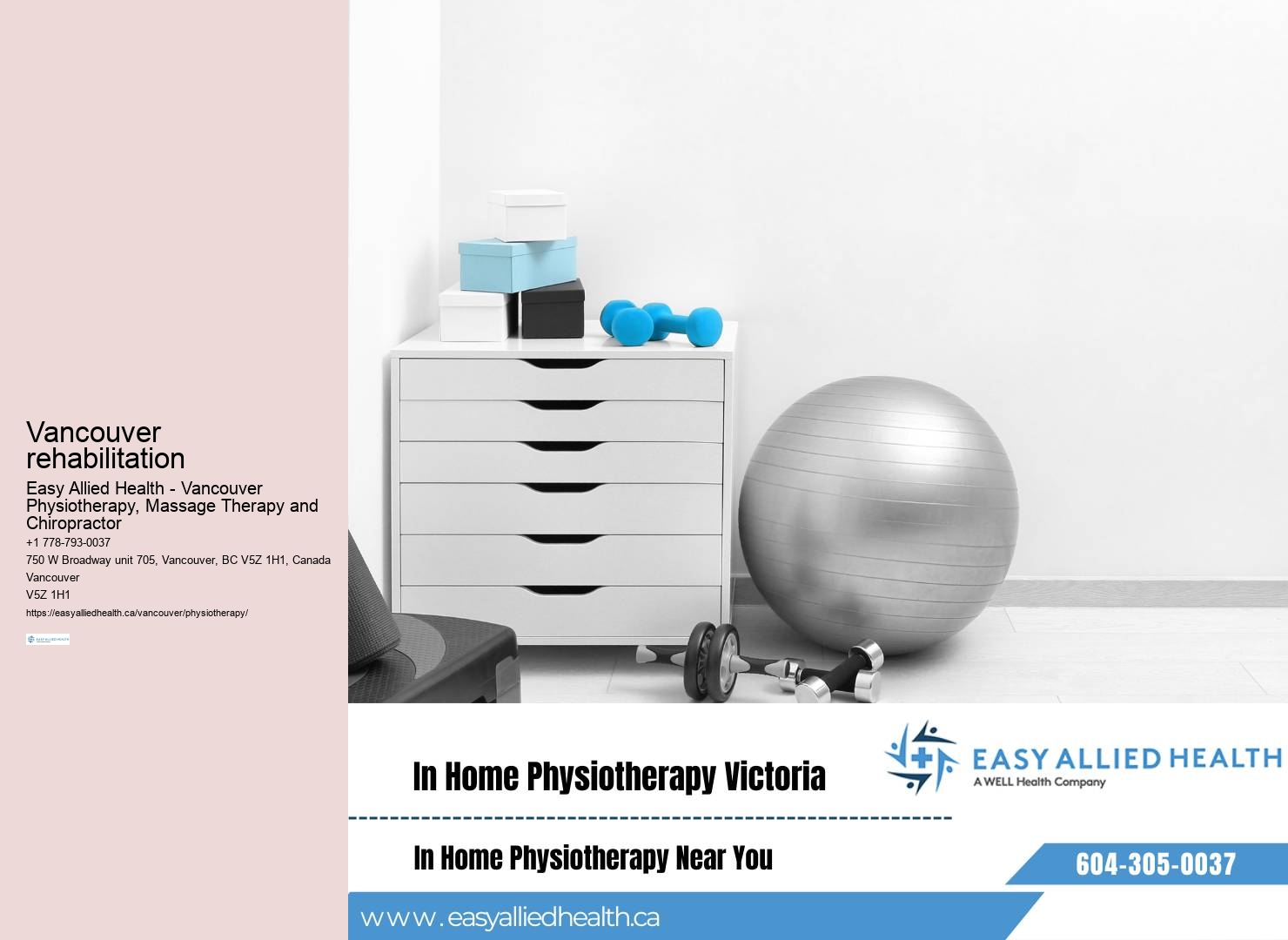 Physiotherapy for shoulder pain Vancouver