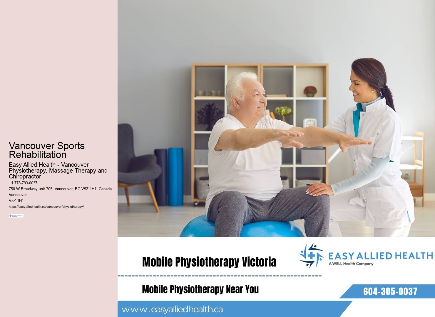 Vancouver physiotherapy for overall health