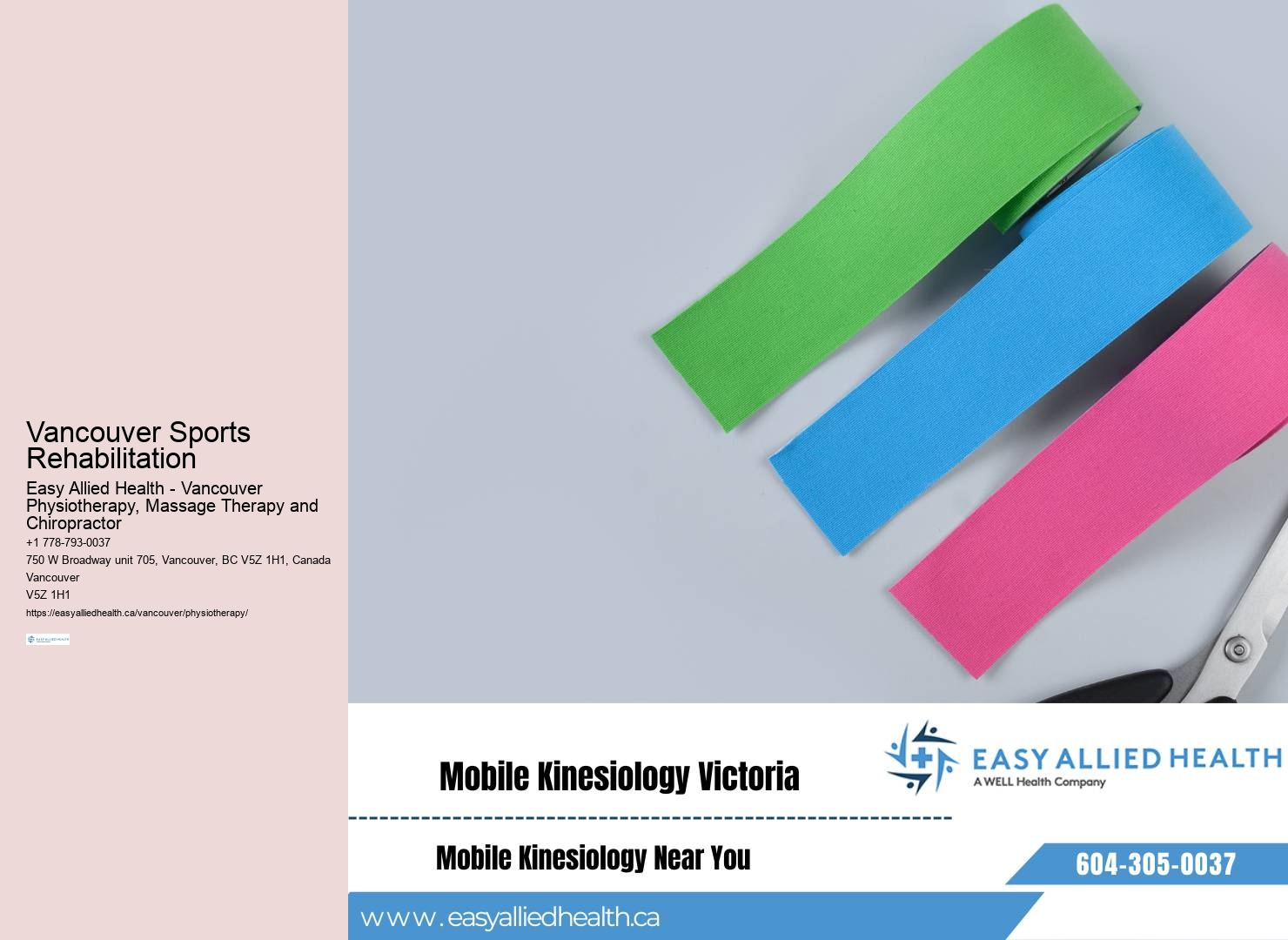 Personalized Physiotherapy Vancouver